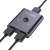 BlitzWolf BW-HDC2 HDMI kapcsoló, 4K, fekete, ferde nézet