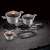 Berlinger Haus Moonlight Edition 12+2 piece cookware set, featuring pots, pans, a grill pan, and utensils