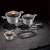 Berlinger Haus Moonlight Edition 12+2 piece cookware set, featuring pots, pans, a grill pan, and utensils