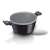 Berlinger Haus Carbon Pro 4.1 liter pot with lid, black marbleized finish