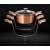 Berlinger Haus BH 6191 rose gold cookware set size comparison