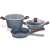 Berlinger Haus Forest Line 5 piece cookware set with marble coating and wooden handles