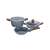 Berlinger Haus Forest Line 5 piece cookware set with marble coating and wooden handles