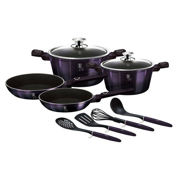E-shop Berlinger Haus BH-7140 Titánová súprava kuchynského riadu, 10-die...