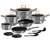 Berlinger Haus BH-6022 15-Piece Cookware Set, Moonlight Collection, kitchen essentials