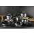Berlinger Haus BH-6022 15-Piece Cookware Set, Moonlight Collection, complete kitchen set