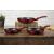 Berlinger Haus Burgundy Metallic Line Frying Pan Set - 3 Piece
