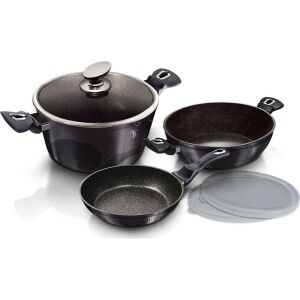 Berlinger Haus Carbon Pro 6-teiliges Kochtopfset - Berlinger Haus Geschirre