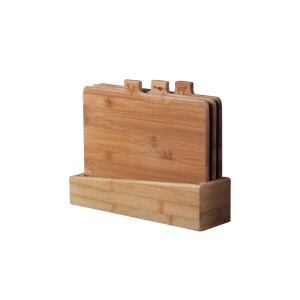 Set de tocătoare Berlinger Haus din bambus cu suport - Tocatoare de bucătărie