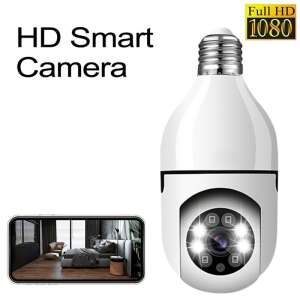 Smart IP panoramatická kamera WiFi so zásuvkou E27 77693267 Zabezpečenie