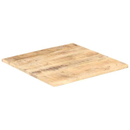 vidaXL tömör mangófa asztallap 25-27 mm 60 x 60 cm
