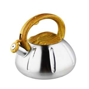 Stainless steel kettle with wooden handle, Bonnie brand, 2.5 liter capacity - Teapot