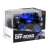 Blue remote control off-road vehicle in packaging