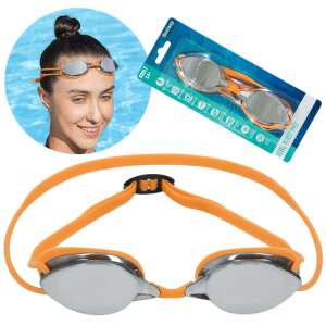 Bestway Elite Blast Pro Schwimmbrille, orange, Erwachsene, 14+, verspiegelte Gläser - Schwimmen