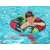 Bestway 91 cm aufblasbarer Schwimmring mit Palmenmotiv und Griffen, im Pool, Person benutzt ihn
