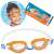 Bestway Aqua Burst Schwimmbrille für Kinder, orange, Verpackung