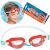 Bestway Aqua Burst Swimming Goggles - Red - For ages 7+ 60223923