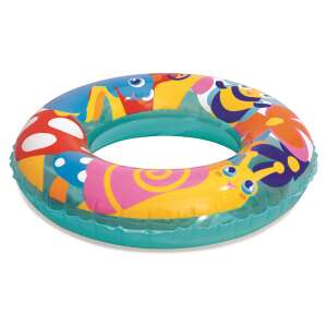 Bestway aufblasbarer Schwimmring für Kinder, 56 cm, buntes Design mit Insekten und Pilzen - Schwimmreifen für Kinder