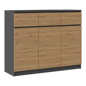 Comoda 3D3S #anthracite-oak