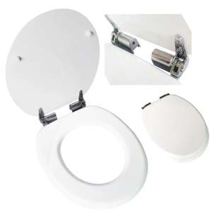 SmileHOME by Pepita MDF WC ülőke lassan záródó fedéllel #fehér