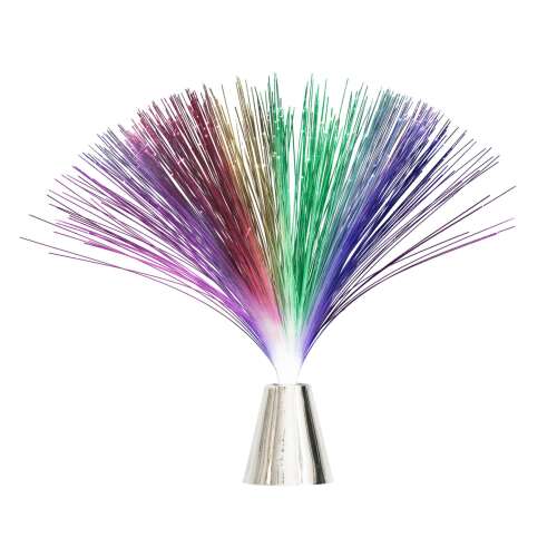 Lampa LED cu fibra optica, Home FOL 1, 3 LED-uri, fibre 26 cm, multicolor