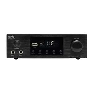 SAL Multimédia Erősítő, 2x50w, BT-FM-USB-OPTI-KOAX