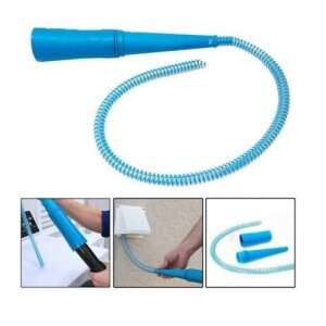 Vacuum cleaner extension hose, blue, 60cm, for hard to reach places, cleaning dryer vent, car interior, under furniture - Vacuum Cleaner Accessory