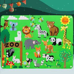 Storytelling joc de dezvoltare - grădina zoologică 63101980 Jocuri si jucarii educative