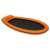 Intex inflatable mesh pool float, orange