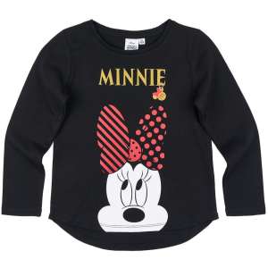 Minnie Egér fekete, hosszú ujjú lány felső 31623144 "Minnie"  Gyerek hosszú ujjú póló