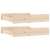 vidaXL 2 db tömör fenyőfa ágyneműtartó fiók 60176510