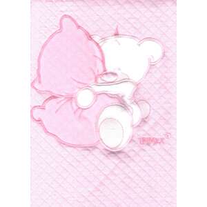 Trimex pamut babapléd - rózsaszín ölelő maci 60179903 