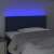 vidaXL kék szövet LED-es fejtámla 100x5x78/88 cm 60180221