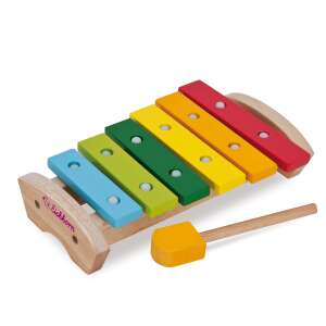 Eichhorn Holz-Xylophon Spielzeug für Kinder, mit Schlägel, bunt, Musikinstrument - Musikinstrumente zum Spielen