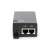 Front view of DIGITUS Gigabit PoE Injector with LAN and PoE ports