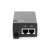 DIGITUS Gigabit Ethernet PoE 15.4W power injector, black, front view