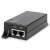 DIGITUS Gigabit Ethernet PoE 15.4W power injector, black, front view