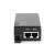 DIGITUS Gigabit Ethernet PoE 15.4W power injector, black, front view