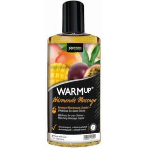 Joydivision WARMup Masaj Încălzitor Mango-Maracuya Liquid, 150 ml, ulei de masaj încălzitor, masaj senzual, masaj intim, masaj pentru cupluri, cadou pentru cupluri, jucărie pentru adulți, produs pentru adulți - Lubrifiant intim