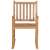 vidaXL teak hintaszék, kerti bútor, hintaszék, kényelmes, tartós, teak fa