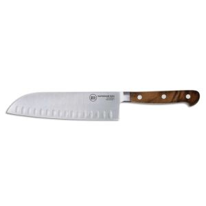 Carl Schmidt Sohn Tessin 18cm Santoku Knife with Wooden Handle - Carl Schmidt Sohn Kitchen Knife