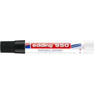 Edding 950 Czarny Marker Przemysłowy, Końcówka ścięta 10mm - Marker