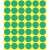 Avery Zweckform green marking dots, 18mm diameter, 1056 dots per pack