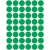 Avery Zweckform green marking dots, 18mm diameter, 1056 dots per pack