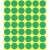 Avery Zweckform green marking dots, 18mm diameter, 1056 dots per pack