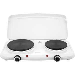 Sencor SCP 2271WH-EUE4 electric double hotplate with lid, white - Cooktop and Stove
