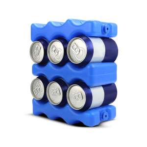 Blue ice pack for 6 cans, keeps drinks cold for longer - Cooler, Ice Pack