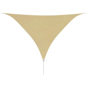 Beige Triangle Shade Sail 320x320cm for patio sun protection - Nonbrand Shade Sail