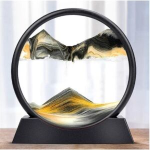 Dekoratív Homokóra - Fekete - 18 cm 135193670 - Homokóra