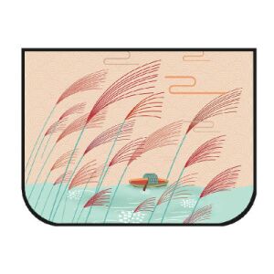 Car Sunshade for Kids with Reed Pattern 135194534 - Car Sunshade